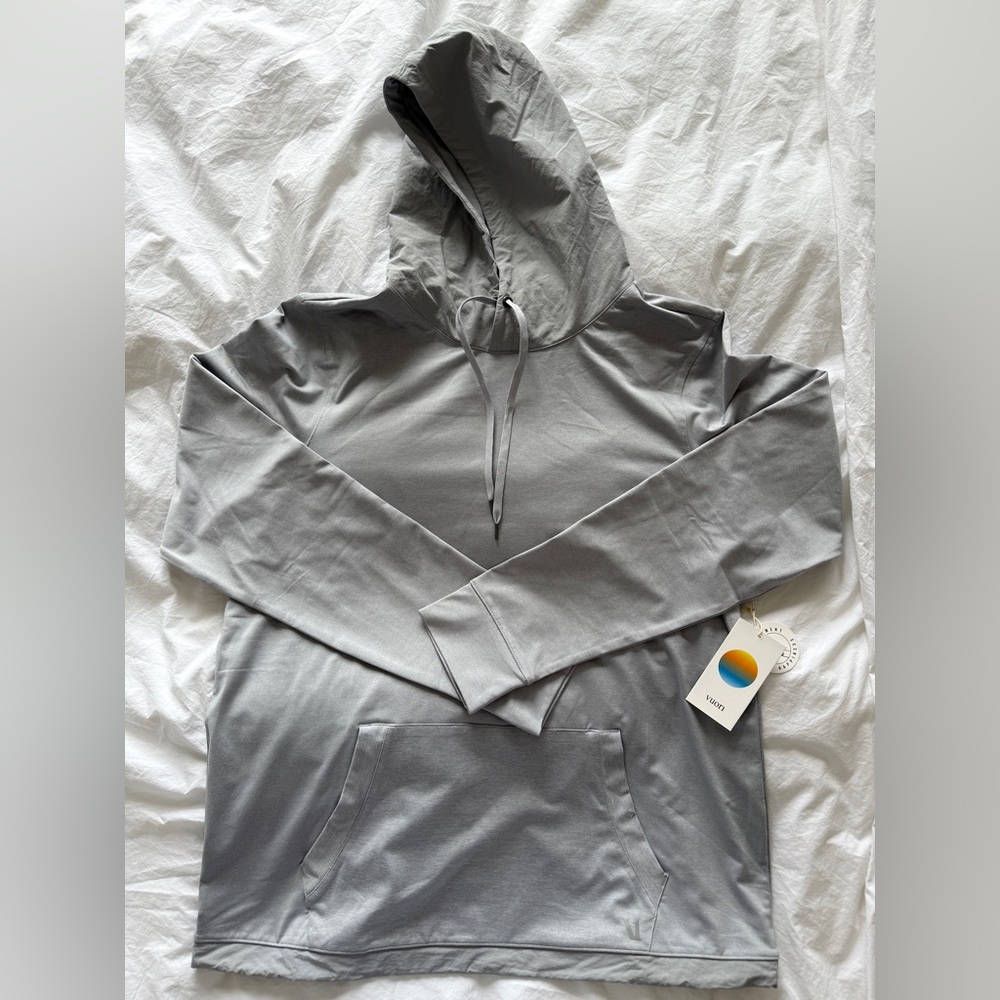 Vuori Light Gray Hoodie